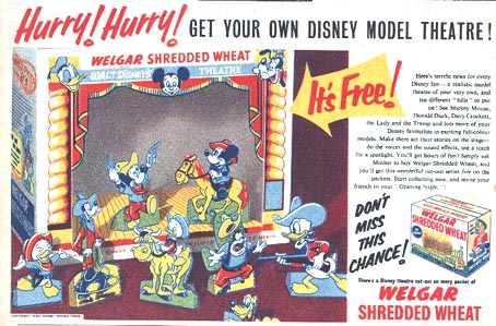 1956 Shredded Wheat Disney play (betr)