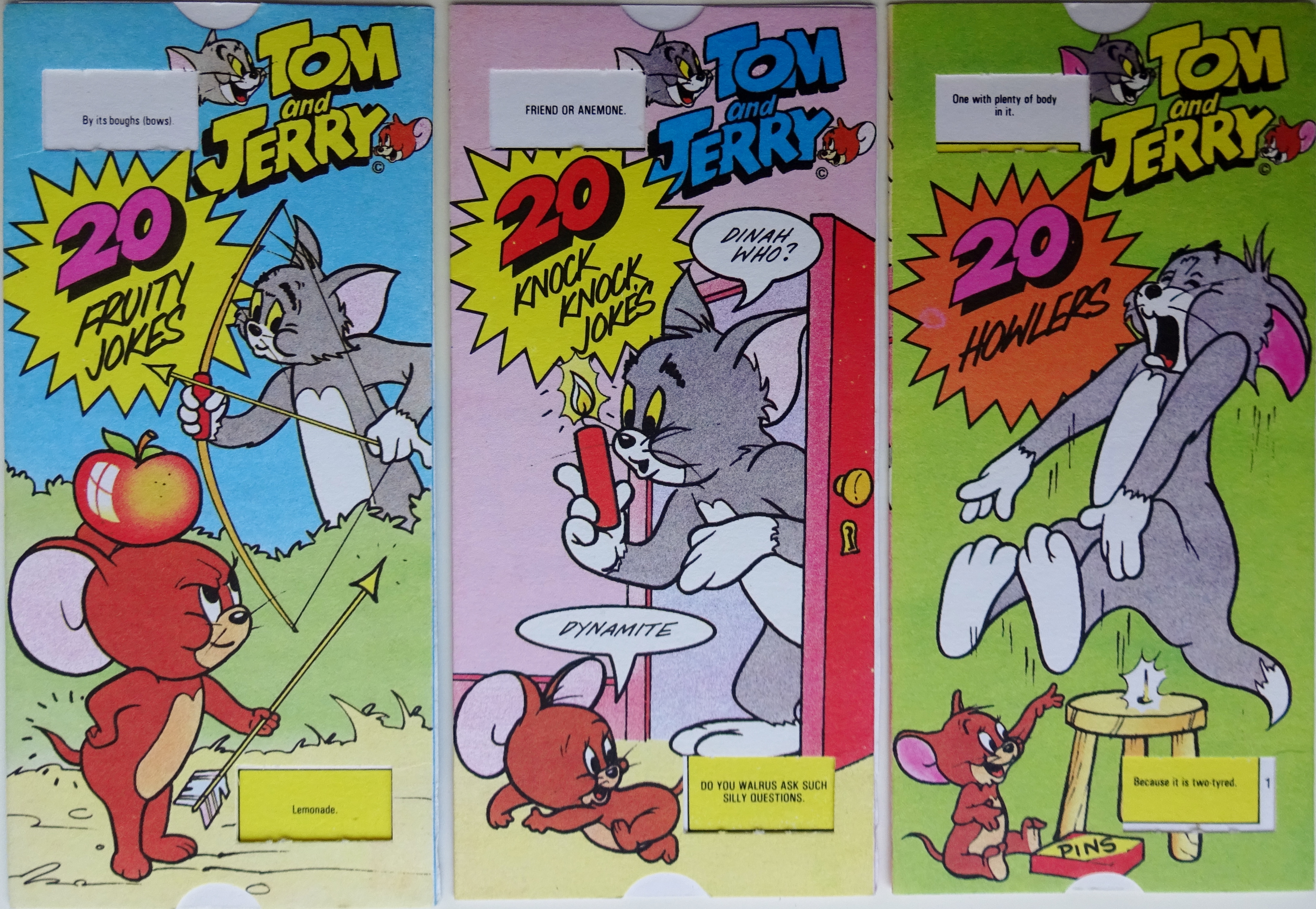 1982 Tom & Jerry Comic Strip issued with Shredded wheat spoonsize Cereal