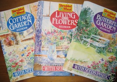 1989 Shredded Wheat Gardening Books (betr)