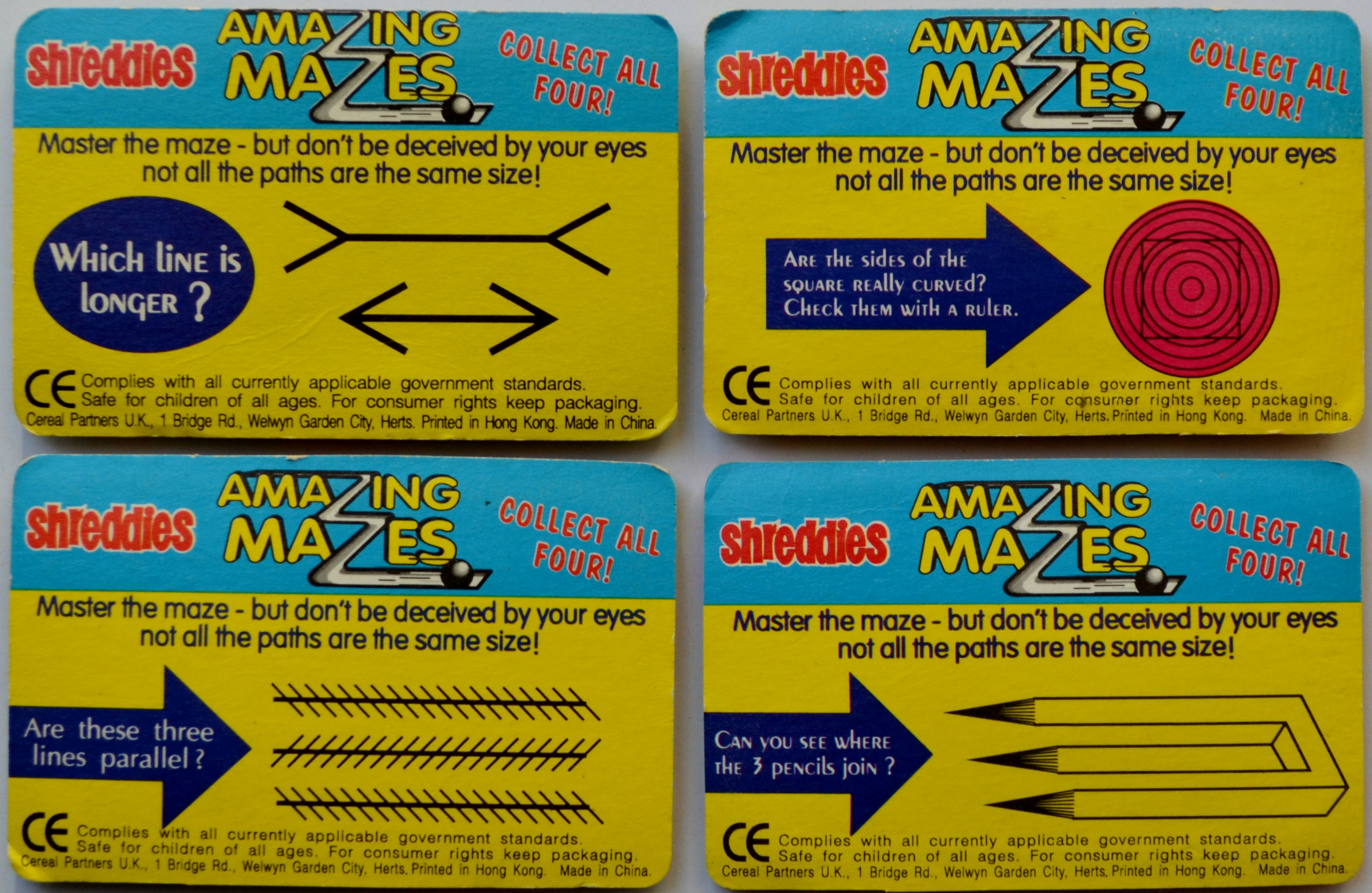 1991 Shreddies Amazing Mazes (1)1