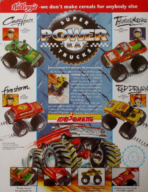1994 Cornflakes Power Trax Trucks