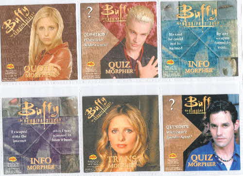 2001 Sugar Puffs Buffy Morphers  Page 1 front