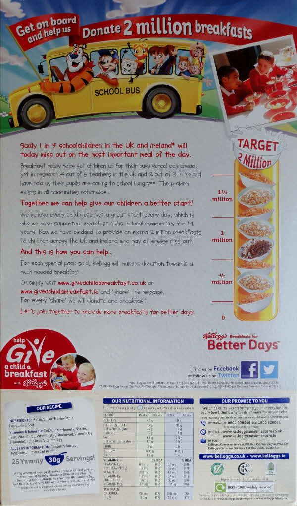 2013 Frosties Give a Child a Breakfast