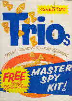 1960s Nabisco Trio Master Spy kit front