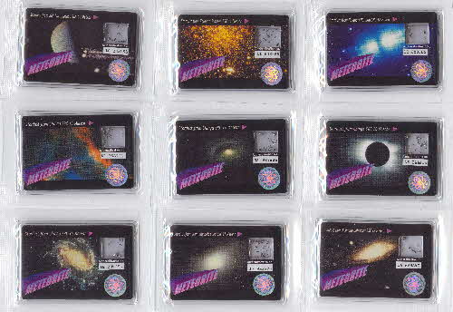 2001 Golden Nuggets Meteorite cards 2