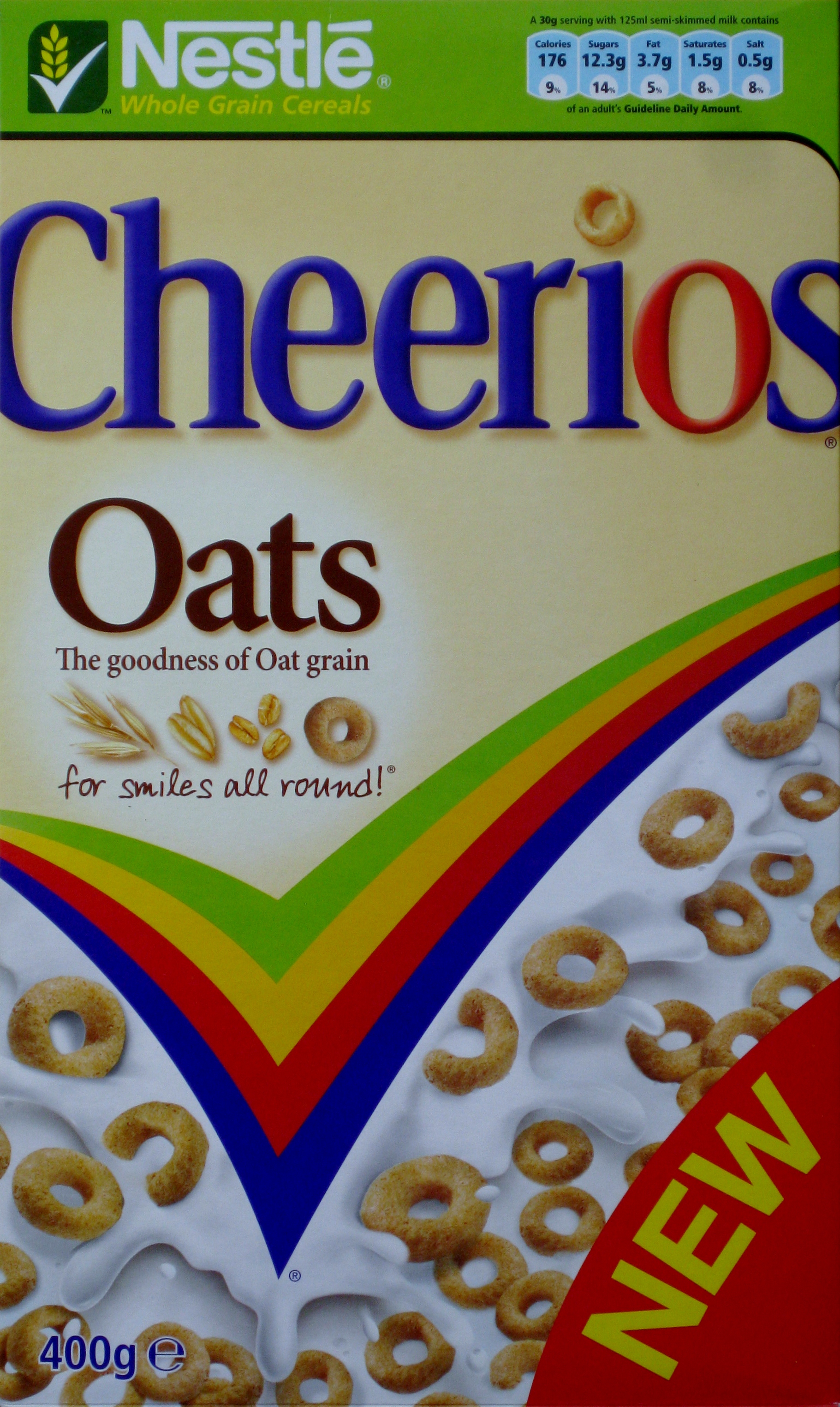 2007 Cheerios New Oats Front