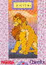 1994 Cheerios Lion King Pop up cards1