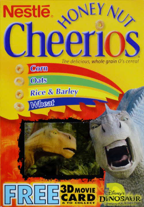 2000 Cheerios Dinosaur 3D Cards front (5)