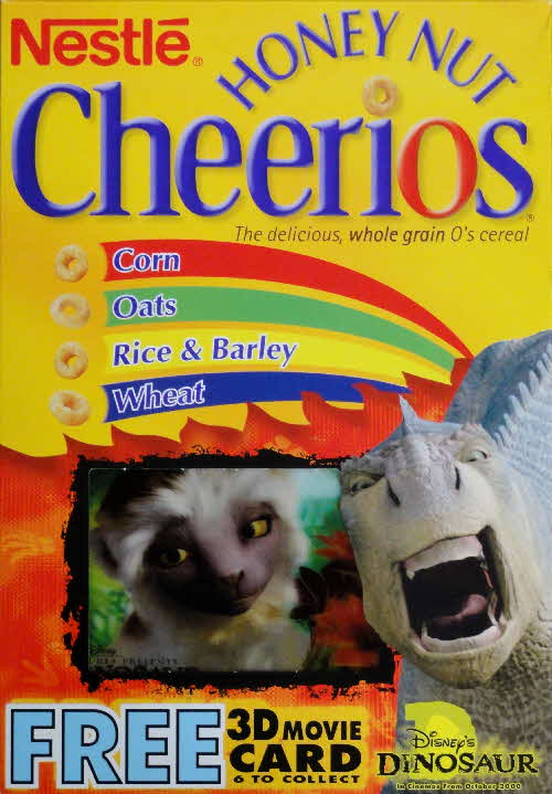 2000 Cheerios Dinosaur 3D Cards front (6)