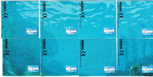 2003 Cheerios minipacks Nemo stickers (1)
