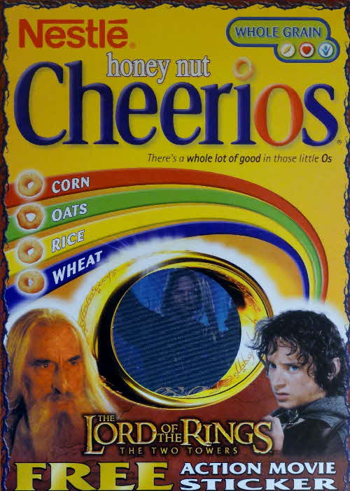 2002 Cheerios Lord of the Rings Action Cards front (3)