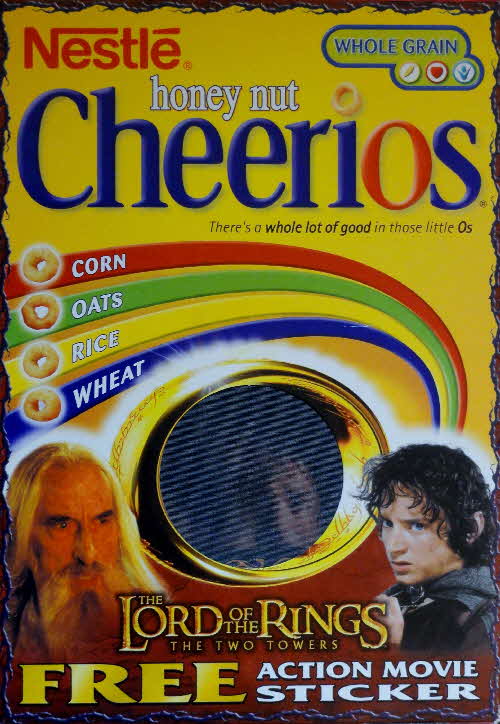 2002 Cheerios Lord of the Rings Action Cards front (4)