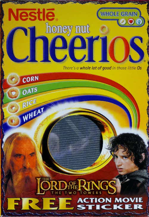 2002 Cheerios Lord of the Rings Action Cards front (5)