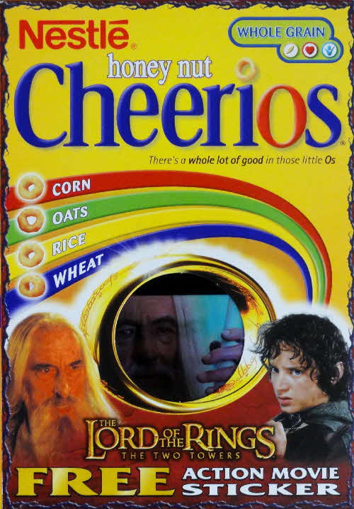 2002 Cheerios Lord of the Rings Action Cards front (6)