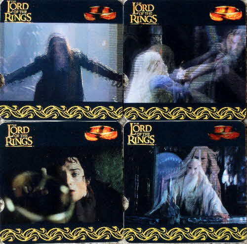 2002 Cheerios Lord of the Rings Action Cards