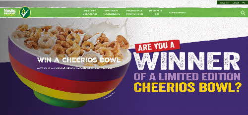S'well Cheerios promotion stainless steel bowl finally came