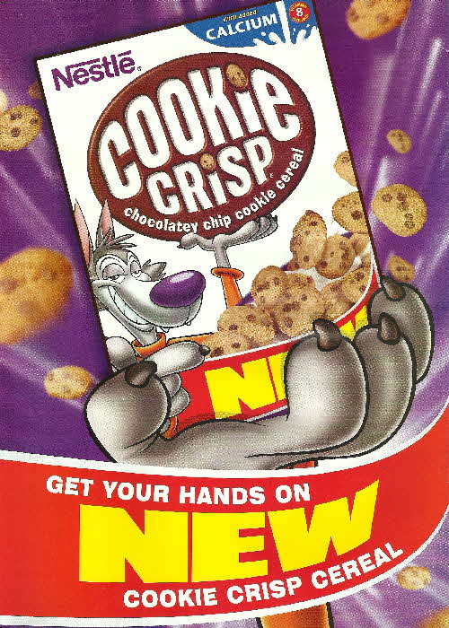 2002 Cookie Crisp New Cereal