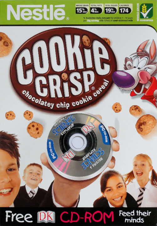2005 Cookie Crisp DK CD Rom front 1