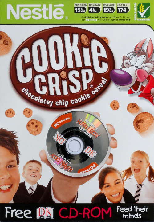 2005 Cookie Crisp DK CD Rom front 2