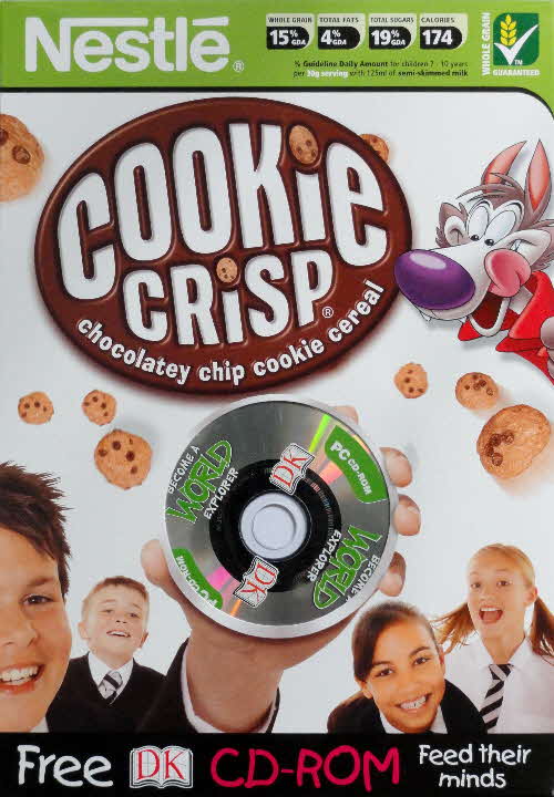 2005 Cookie Crisp DK CD Rom front 3