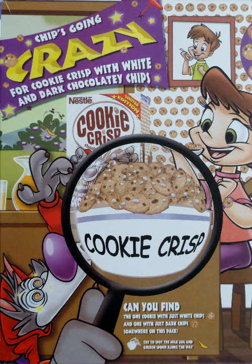 2004 Cookie Crisp Limited Edition White Chips back