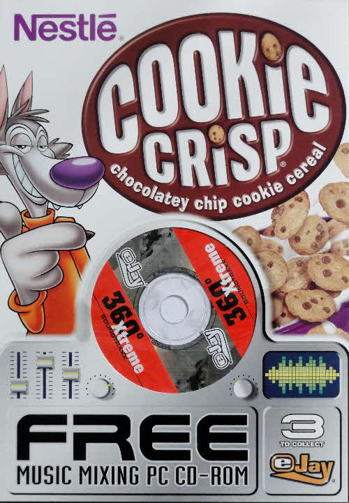 2003 Cookie Crisp  Music Mixing PC Rom front 3