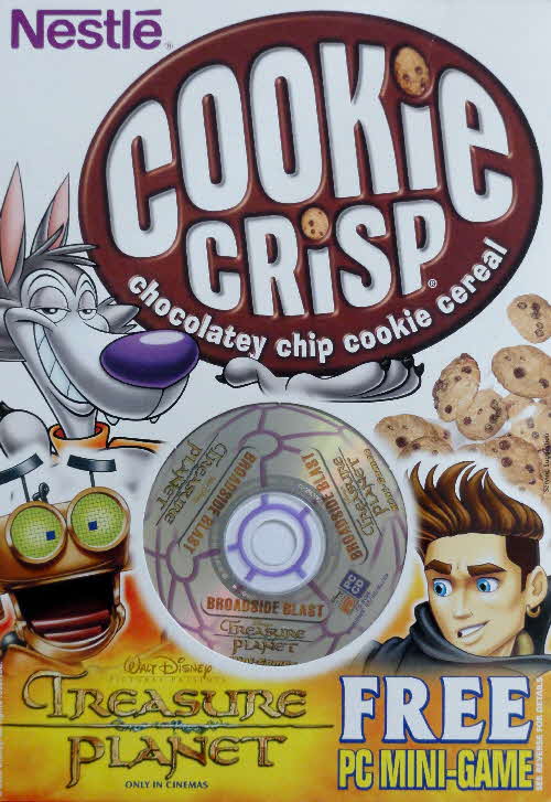 2003 Cookie Crisp Treasure Planet CD Rom game front 1