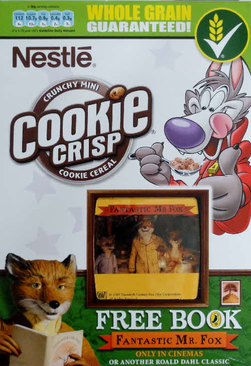 2009 Cookie Crisp Fantastic Mr Fox books front 1
