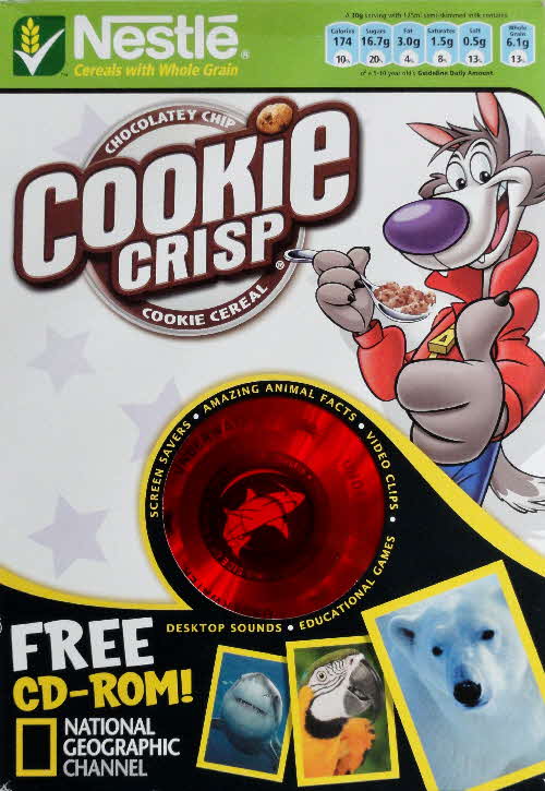 2006 Cookie Crisp National Geographical CD Rom front 2