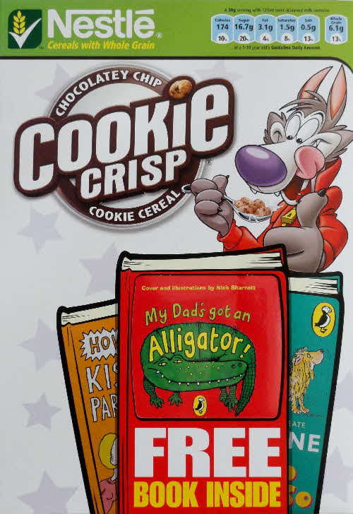 2006 Cookie Crisp Puffin Book front 2
