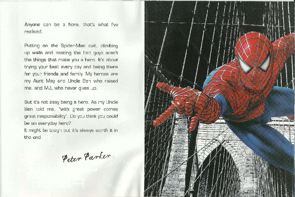 2007 Cookie Crisp Spiderman 3 Activity Comic 1 (1)