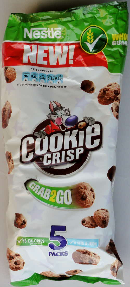 2012 Cookie Crisp Grab 2 Go pack