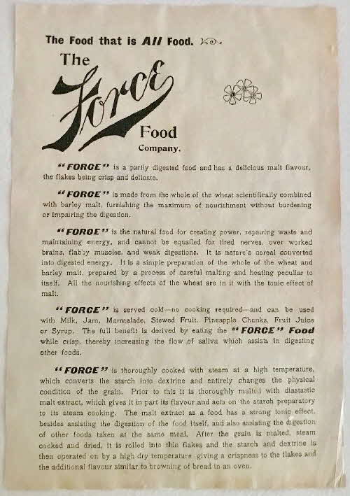 1900s Force Leaflet 2