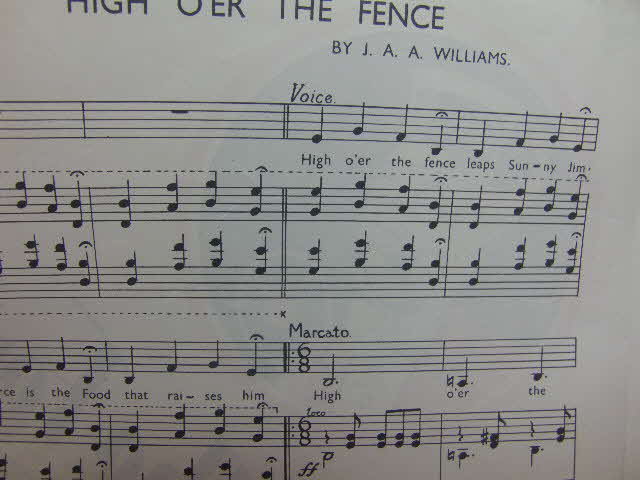 1930s Force Song Sheet (2)