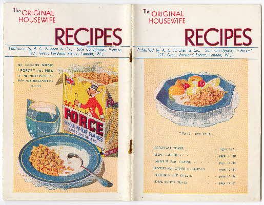 Force Recipes book