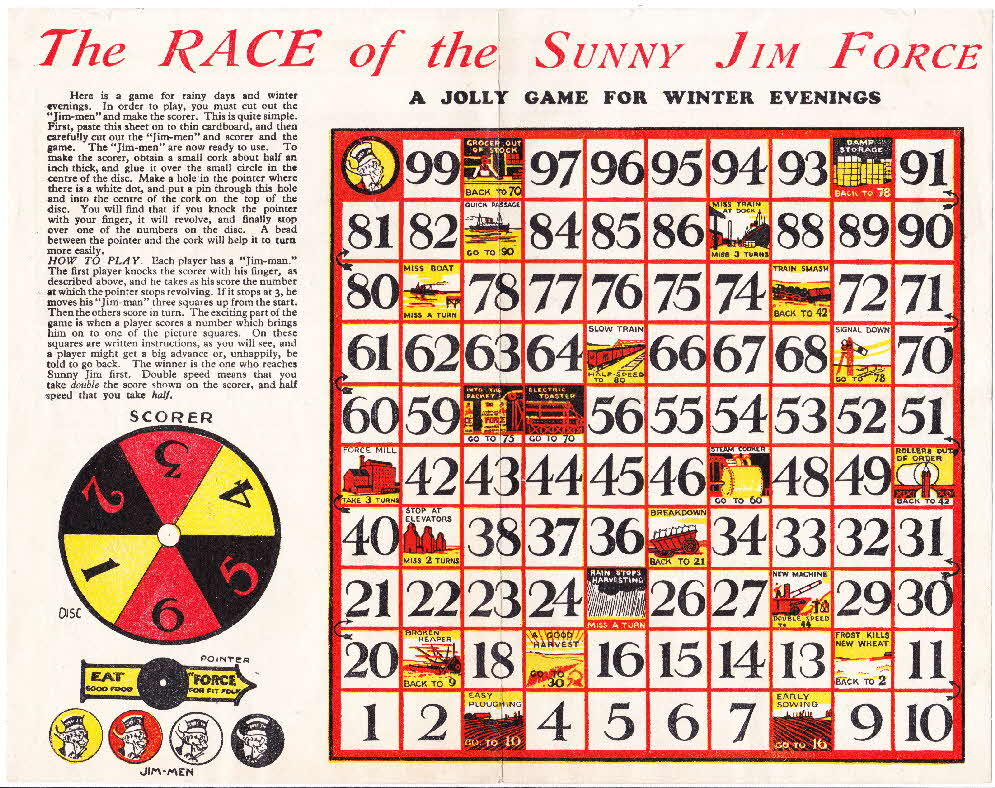 1930s Force Leaflet Race Game (2)