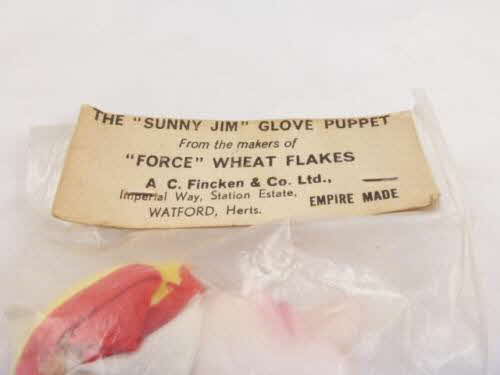 1960s Force Sunny Jim Hand Puppet (1)