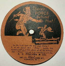 1920s Force Sunny Jims Force Record 1