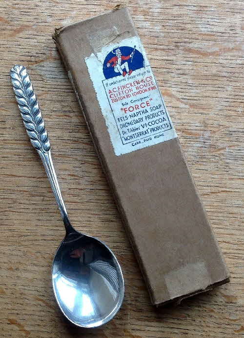 1939 Force Cereal Spoon