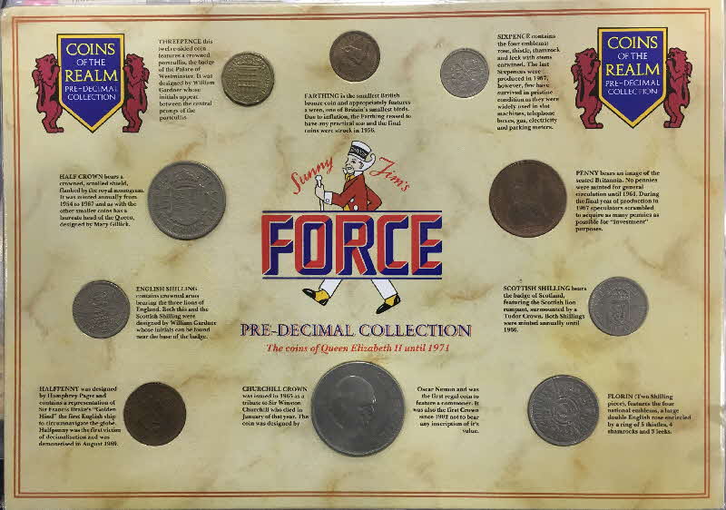 1971 Force Pre Decimal Coin set (1)