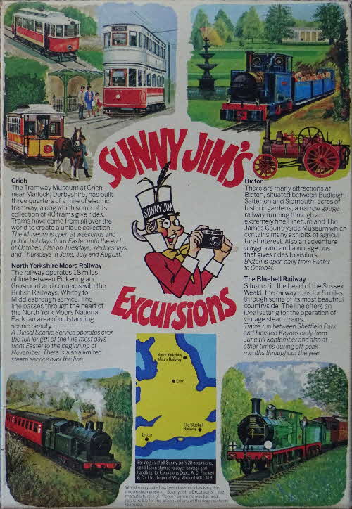 1977 Force Sunny Jims Excursions - Crich Bicton Bluebell Railway