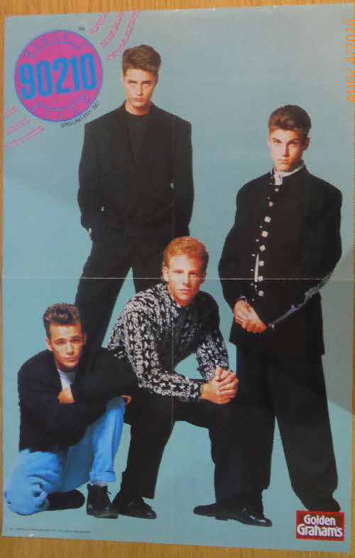 1992 Golden Grahams Beverly Hill 90210 Poster (1)