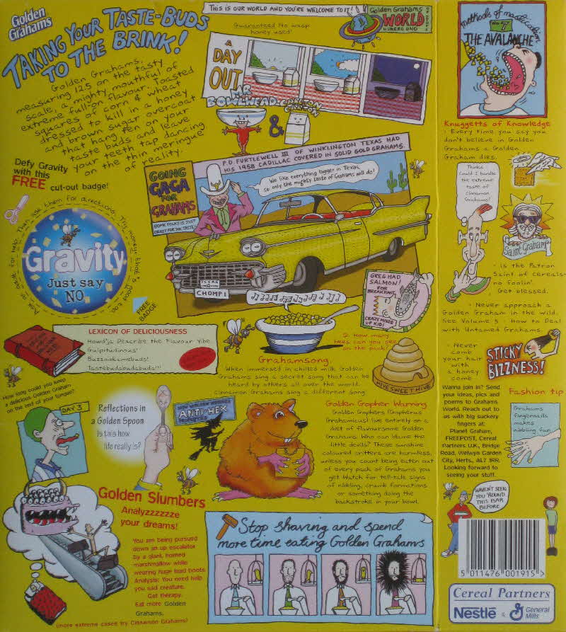 1998 Golden Grahams Cartoon pack (1)