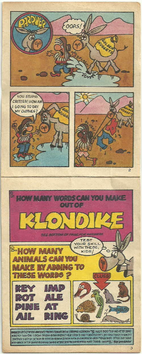 1973 Golden Nuggets Klondike Petes Fun Book (2)