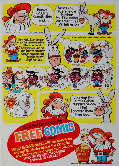 1971 Golden Nuggets Free Comic
