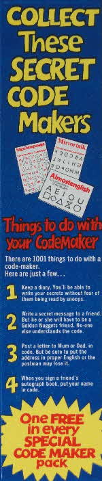 1973 Golden Nuggets Secret Codemaker (2)