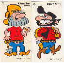 1971 Golden Nuggets Crazy Characters front