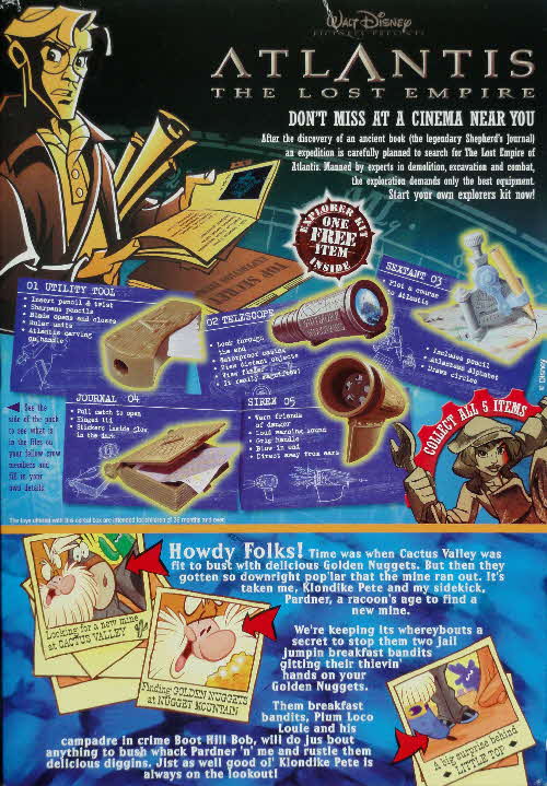 2001 Golden Nuggets Atlantis Explorer Kit