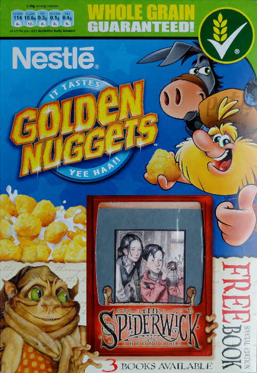 2008 Golden Nuggets Spiderwick Book front 1
