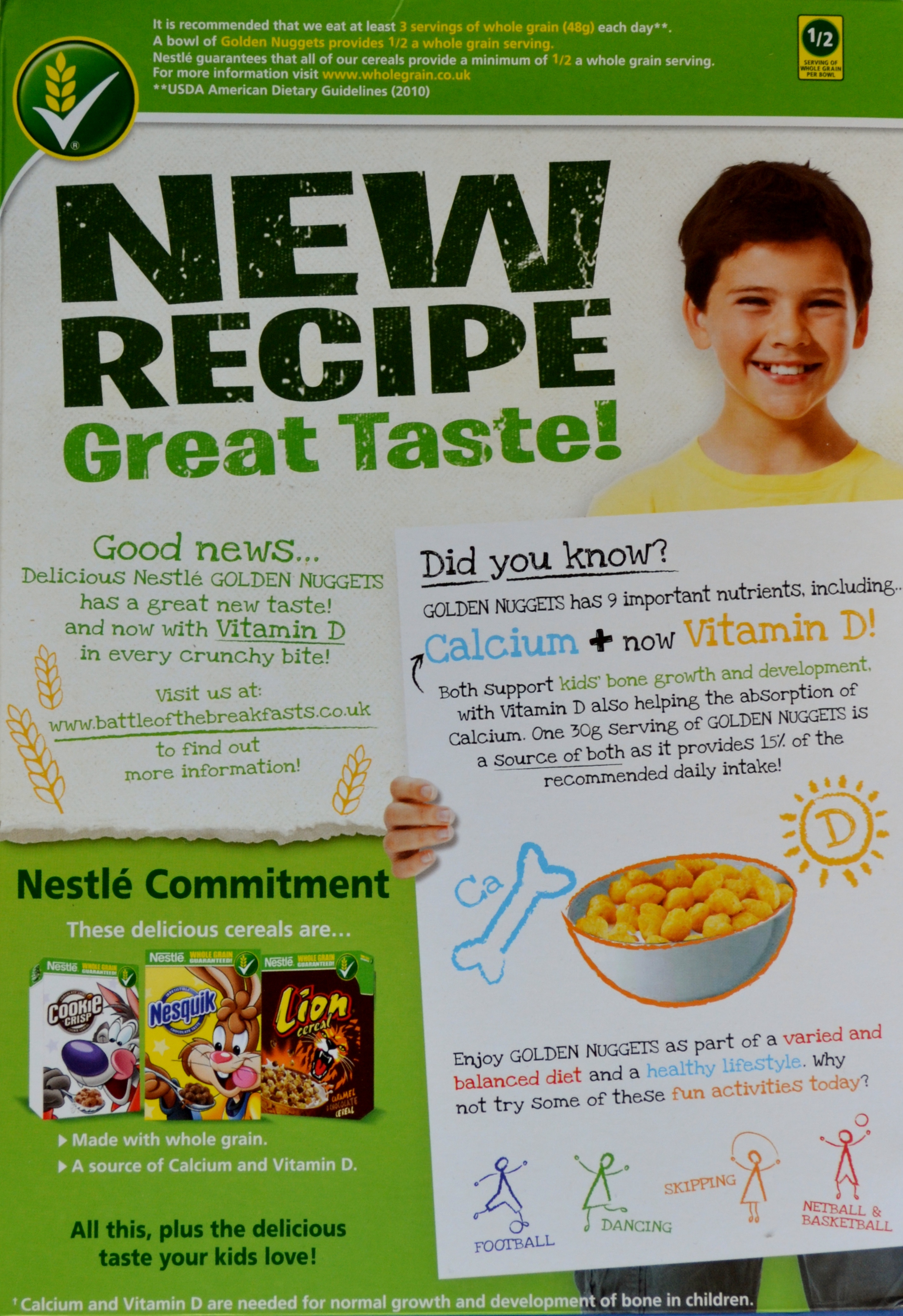 2013 Golden Nuggets New Recipe